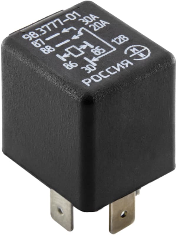 No.1 98.3777-01 (90.3747-01): change-over relay with 5 prong